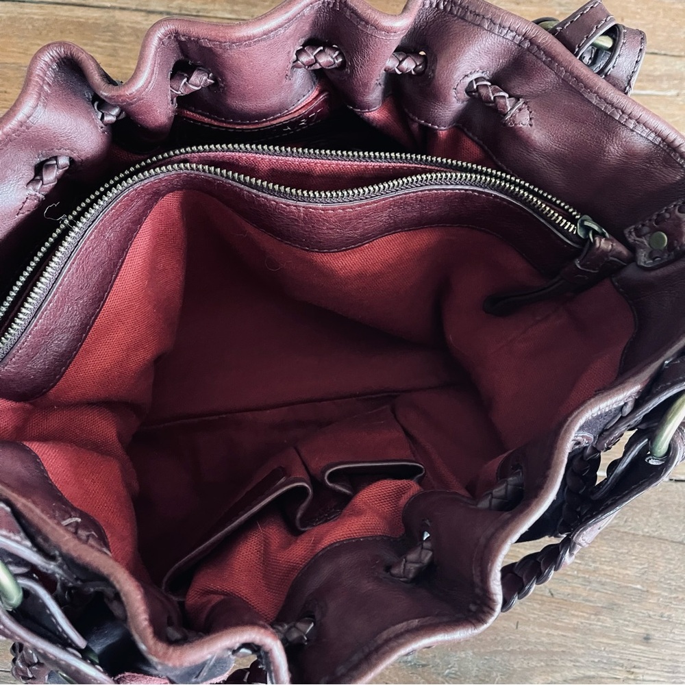 Lockheart Large Floral Suede Shoulder Bag - Picture 8 of 14